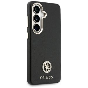 Husa pentru Samsung Galaxy S26 Guess Rhinestone Round Logo, MagSafe, Incarcare wireless, Protectie ridicata, Calitate premium, Negru imgi 346 2915485