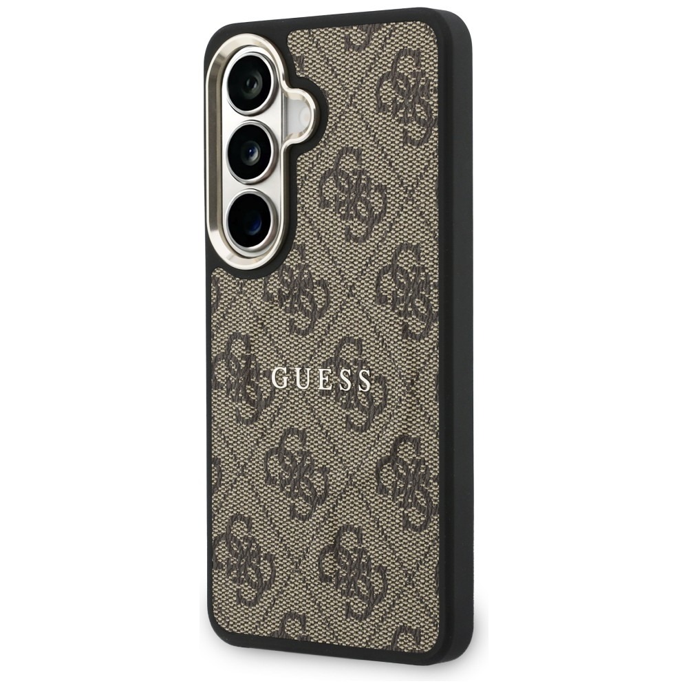 Husa pentru Samsung Galaxy S26 Guess 4G Embossed Ring MagSafe, Incarcare wireless, Protectie ridicata, Calitate premium, Maro Husa pentru Samsung Galaxy S26 Guess 4G Embossed Ring MagSafe, Incarcare wireless, Protectie ridicata, Calitate premium, Maro - imagine 3