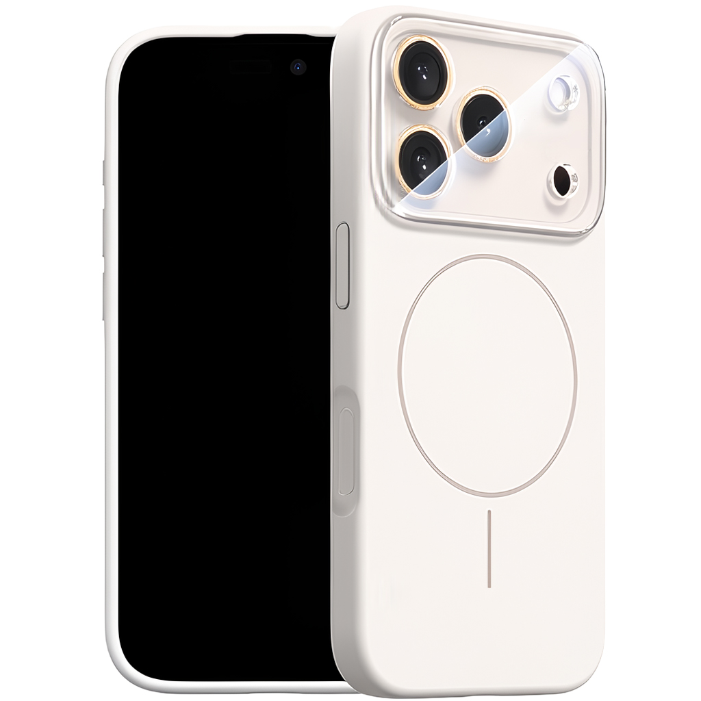 Husa pentru iPhone 14 Pro MagConverse, MagSafe, Incarcare Wireless, Protectie Camera, Design Slim Mat, Alb Husa pentru iPhone 14 Pro MagConverse, MagSafe, Incarcare Wireless, Protectie Camera, Design Slim Mat, Alb