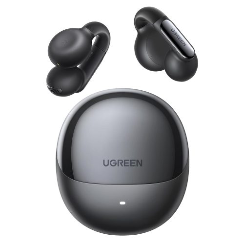 Casti wireless Ugreen HiTune S5 True WS210, In-Ear, Bluetooth, True Wireless, Rezistente la stropi si transpiratie, Autonomie totala pana la 24 ore, Negru