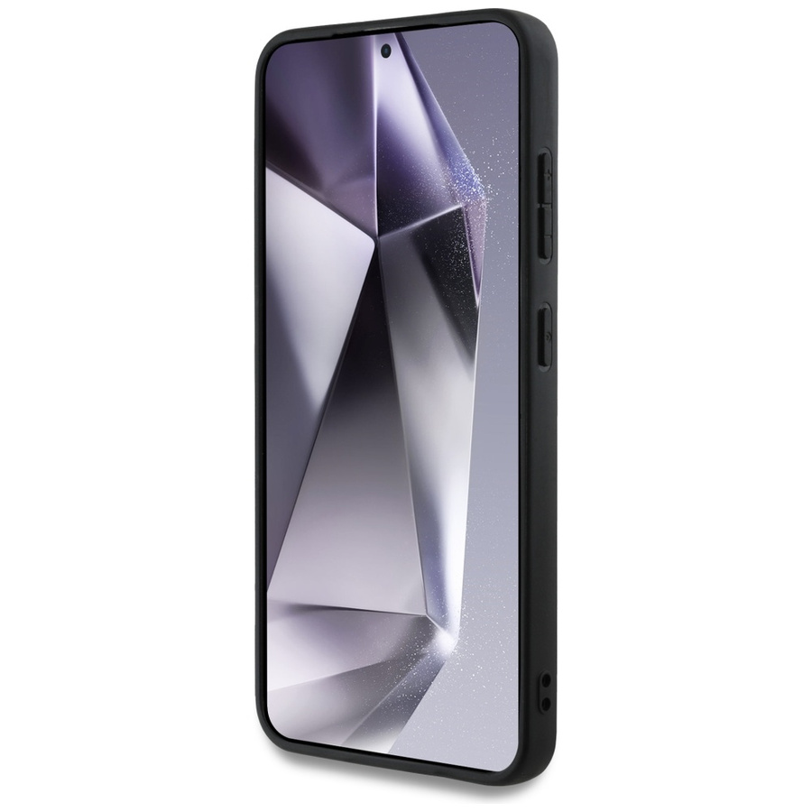 Husa Samsung Galaxy S25 Guess Hot Stamp 4G Triangle Metal Logo, Piele ecologica, Protectie antisoc, Hard case, Roz Husa Samsung Galaxy S25 Guess Hot Stamp 4G Triangle Metal Logo, Piele ecologica, Protectie antisoc, Hard case, Roz - imagine 5