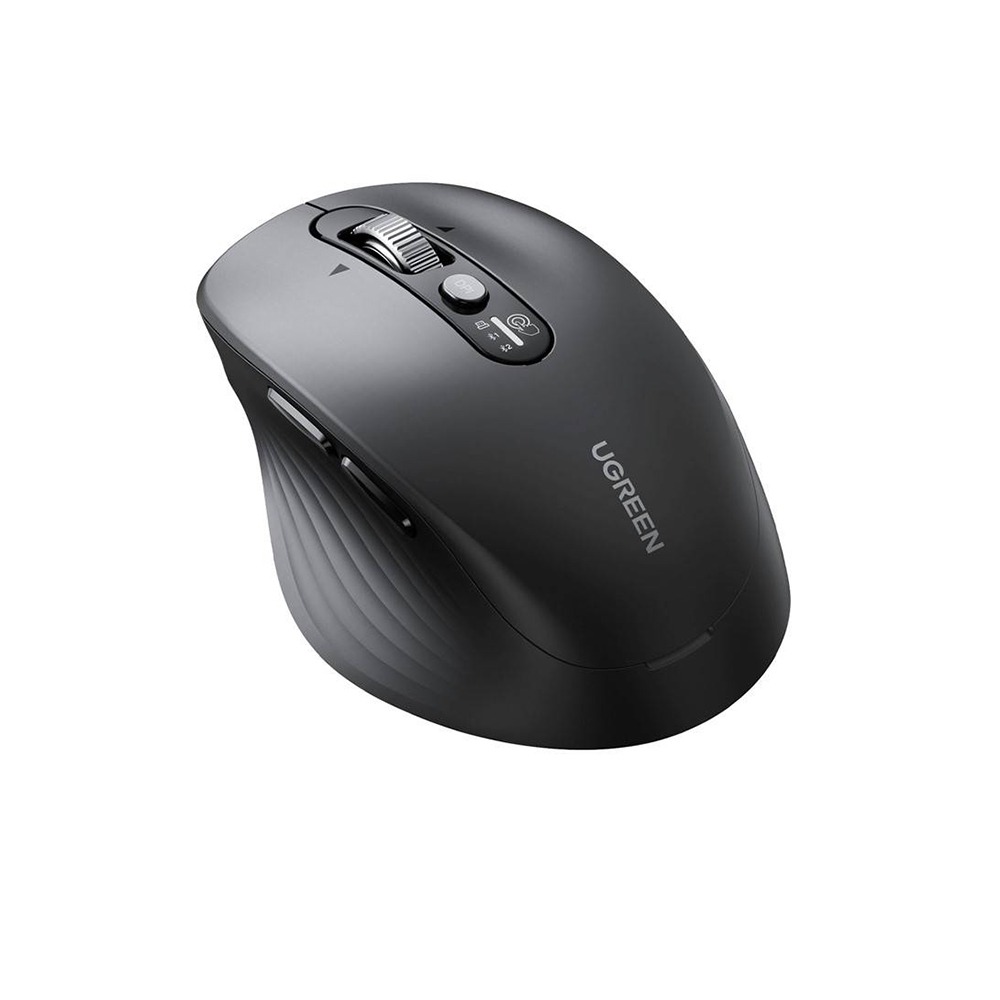 Mouse Ugreen M752, Conexiune 2.4G, USB, Ergonomic si Portabil, Bluetooth 5.4, 2.4Ghz, Rotita 4D, 1000-5000DPI, Negru Mouse Ugreen M752, Conexiune 2.4G, USB, Ergonomic si Portabil, Bluetooth 5.4, 2.4Ghz, Rotita 4D, 1000-5000DPI, Negru - imagine 7