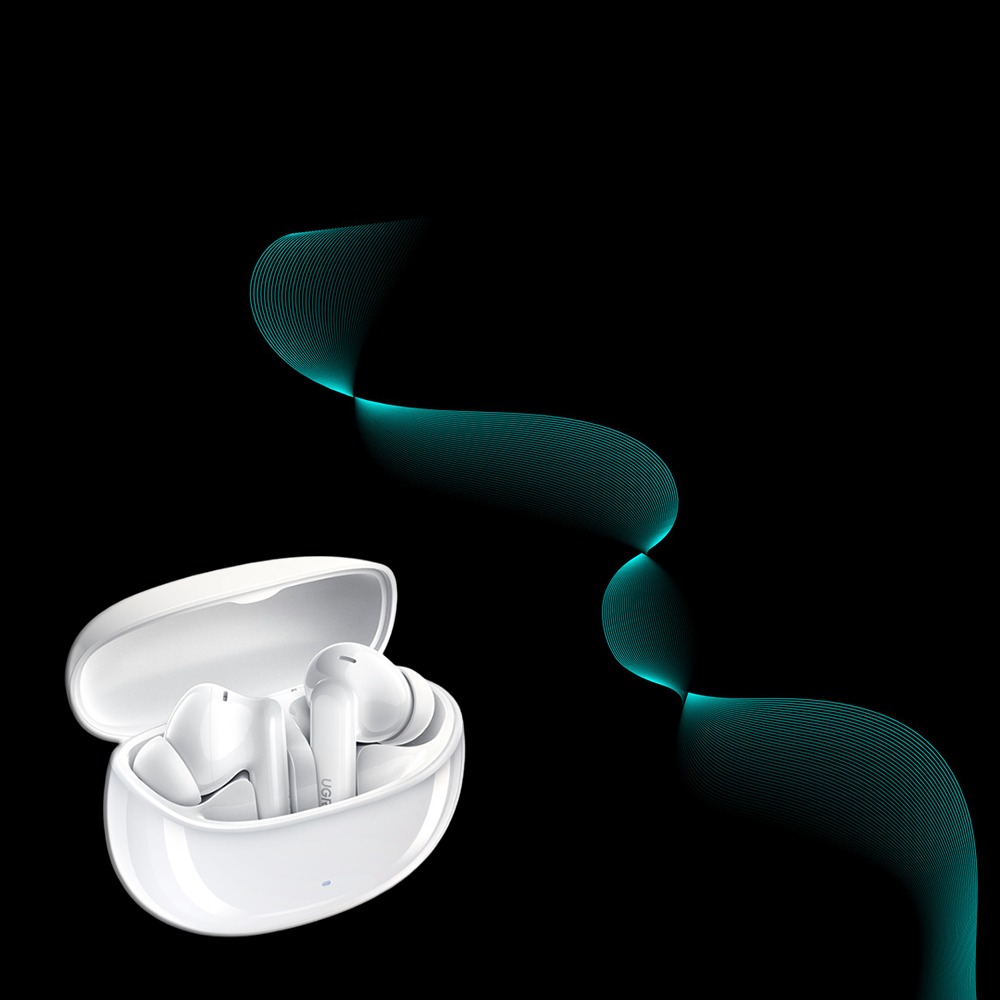 Casti wireless Ugreen HiTune T3 Pro WS206, In-Ear, Bluetooth, ANC, Type-C, 400mAh, Autonomie pana la 30 ore, Alb Casti wireless Ugreen HiTune T3 Pro WS206, In-Ear, Bluetooth, ANC, Type-C, 400mAh, Autonomie pana la 30 ore, Alb - imagine 7