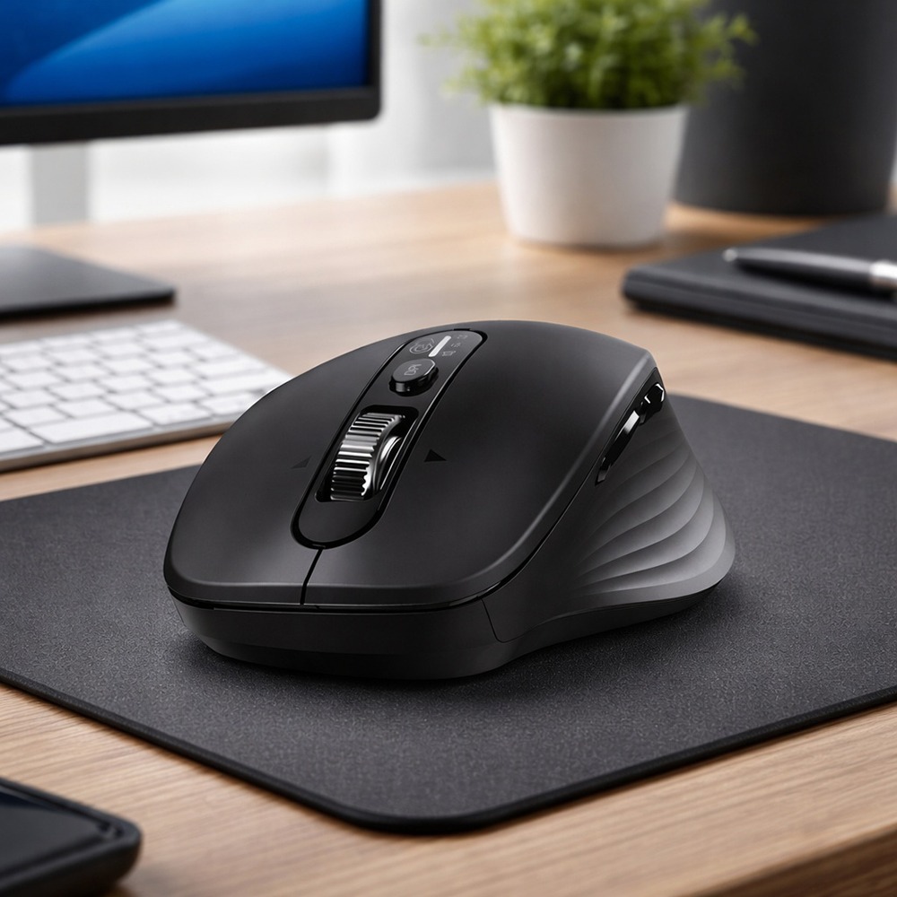 Mouse Ugreen M752, Conexiune 2.4G, USB, Ergonomic si Portabil, Bluetooth 5.4, 2.4Ghz, Rotita 4D, 1000-5000DPI, Negru Mouse Ugreen M752, Conexiune 2.4G, USB, Ergonomic si Portabil, Bluetooth 5.4, 2.4Ghz, Rotita 4D, 1000-5000DPI, Negru - imagine 2