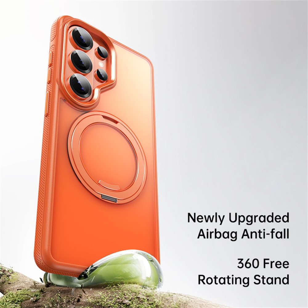 Husa Samsung S26 Ultra ProRing, Magnetica cu Stand Integrat, Compatibila MagSafe, Antisoc, Inel de Prindere, Incarcare Wireless, Protectie Camera, Antisoc, Portocaliu Husa Samsung S26 Ultra ProRing, Magnetica cu Stand Integrat, Compatibila MagSafe, Antisoc, Inel de Prindere, Incarcare Wireless, Protectie Camera, Antisoc, Portocaliu - imagine 2