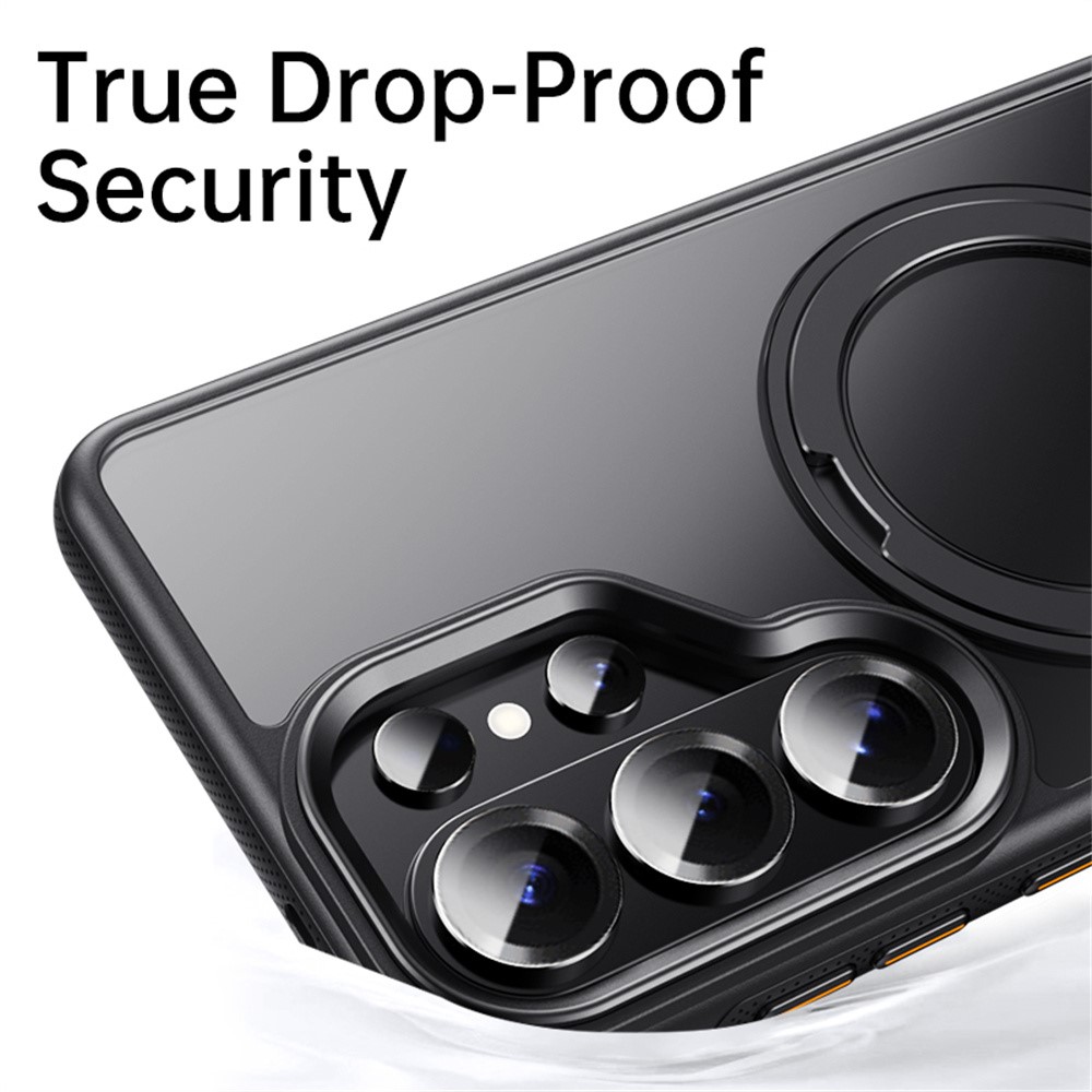 Husa Samsung S26 Ultra ProRing, Magnetica cu Stand Integrat, Compatibila MagSafe, Antisoc, Inel de Prindere, Incarcare Wireless, Protectie Camera, Antisoc, Portocaliu Husa Samsung S26 Ultra ProRing, Magnetica cu Stand Integrat, Compatibila MagSafe, Antisoc, Inel de Prindere, Incarcare Wireless, Protectie Camera, Antisoc, Portocaliu - imagine 3
