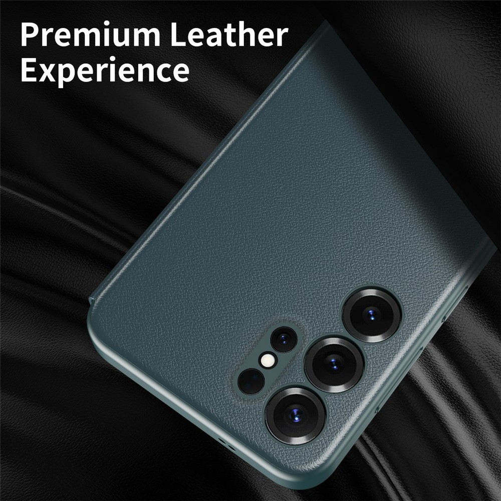 Husa Samsung Galaxy S26 Ultra Smart View Long Window din piele, Raspuns apel fara deschidere, Protectie 360°, Inchidere Magnetica, Protectie Sporita, Verde Husa Samsung Galaxy S26 Ultra Smart View Long Window din piele, Raspuns apel fara deschidere, Protectie 360°, Inchidere Magnetica, Protectie Sporita, Verde - imagine 4