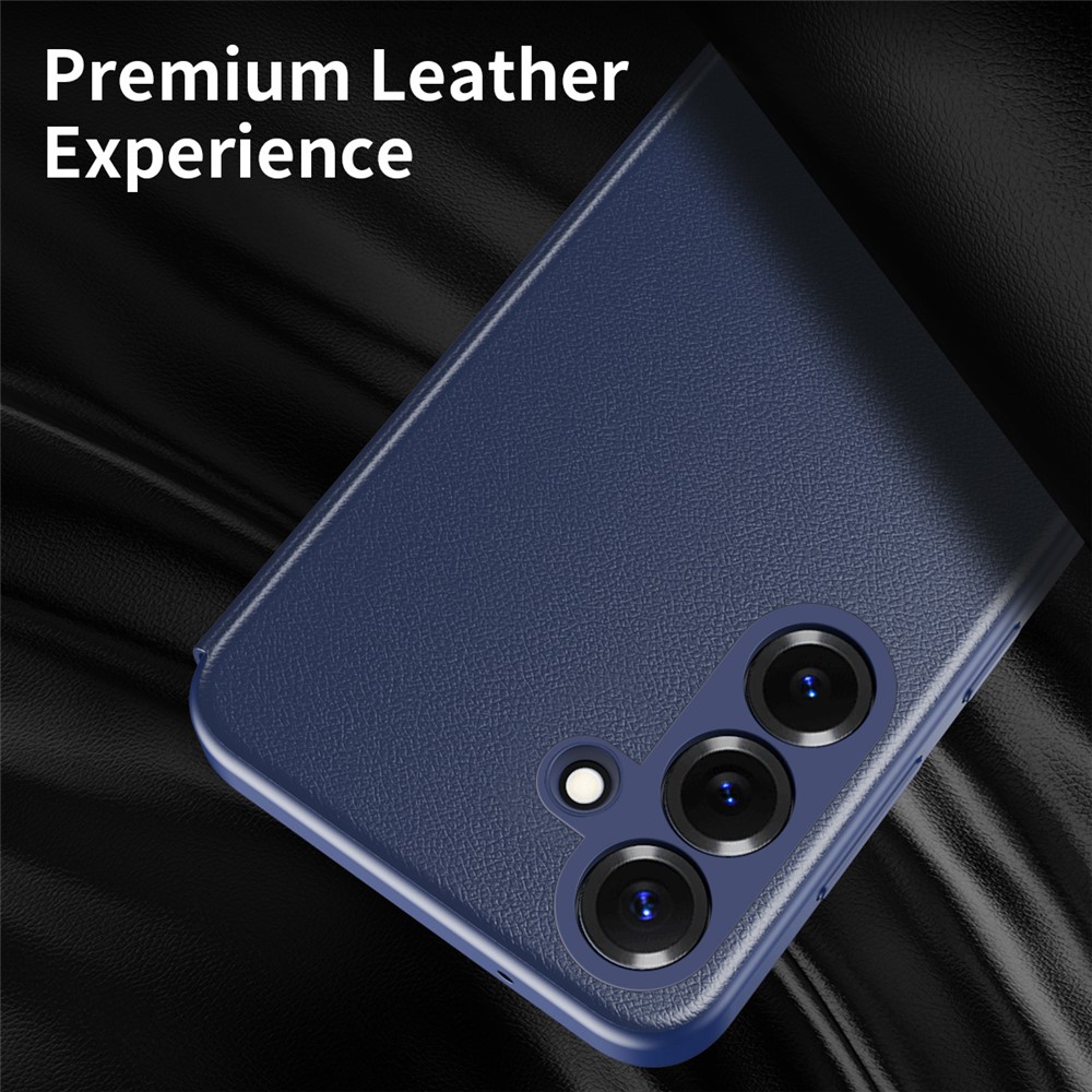 Husa Samsung Galaxy A57 Smart View Long Window din piele, Raspuns apel fara deschidere, Protectie 360°, Inchidere Magnetica, Protectie Sporita, Albastru Husa Samsung Galaxy A57 Smart View Long Window din piele, Raspuns apel fara deschidere, Protectie 360°, Inchidere Magnetica, Protectie Sporita, Albastru - imagine 6