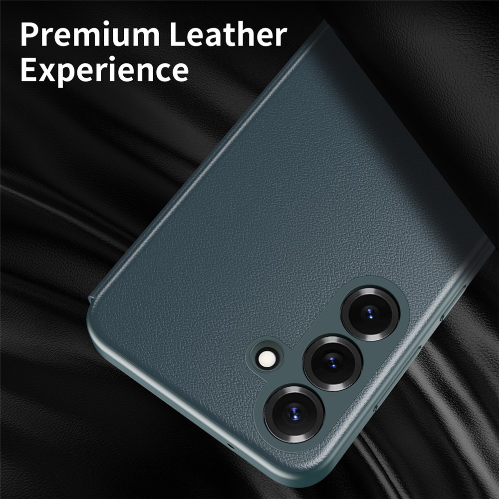 Husa Samsung Galaxy A57 Smart View Long Window din piele, Raspuns apel fara deschidere, Protectie 360°, Inchidere Magnetica, Protectie Sporita, Verde Husa Samsung Galaxy A57 Smart View Long Window din piele, Raspuns apel fara deschidere, Protectie 360°, Inchidere Magnetica, Protectie Sporita, Verde - imagine 6
