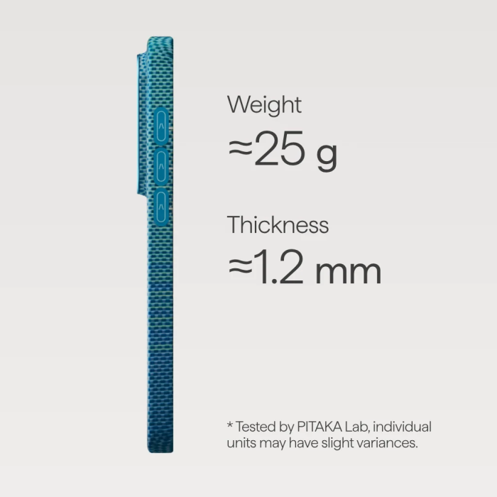 Husa Pitaka Samsung S26 Ultra, Edge case, Glints of Gold, Lucid Blue, MagSafe, Ultra Slim Husa Pitaka Samsung S26 Ultra, Edge case, Glints of Gold, Lucid Blue, MagSafe, Ultra Slim - imagine 9